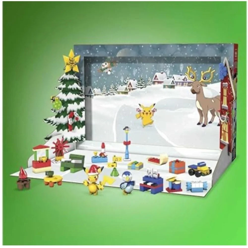 Mega Construx Pokémon Holiday Calendar Building Set Christmas